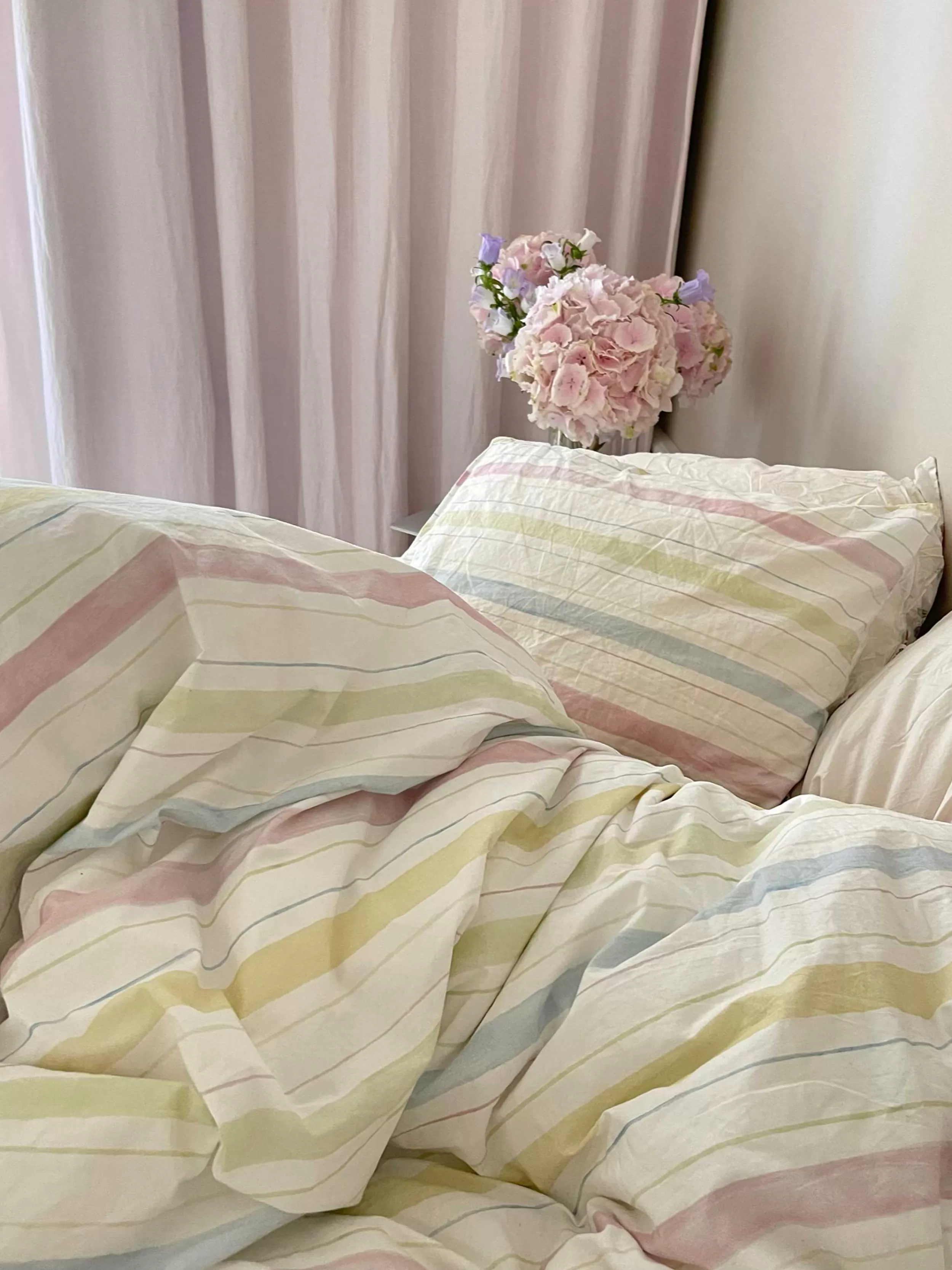 Bedding*Djerf Avenue Dynetrekk Summer Rainbow