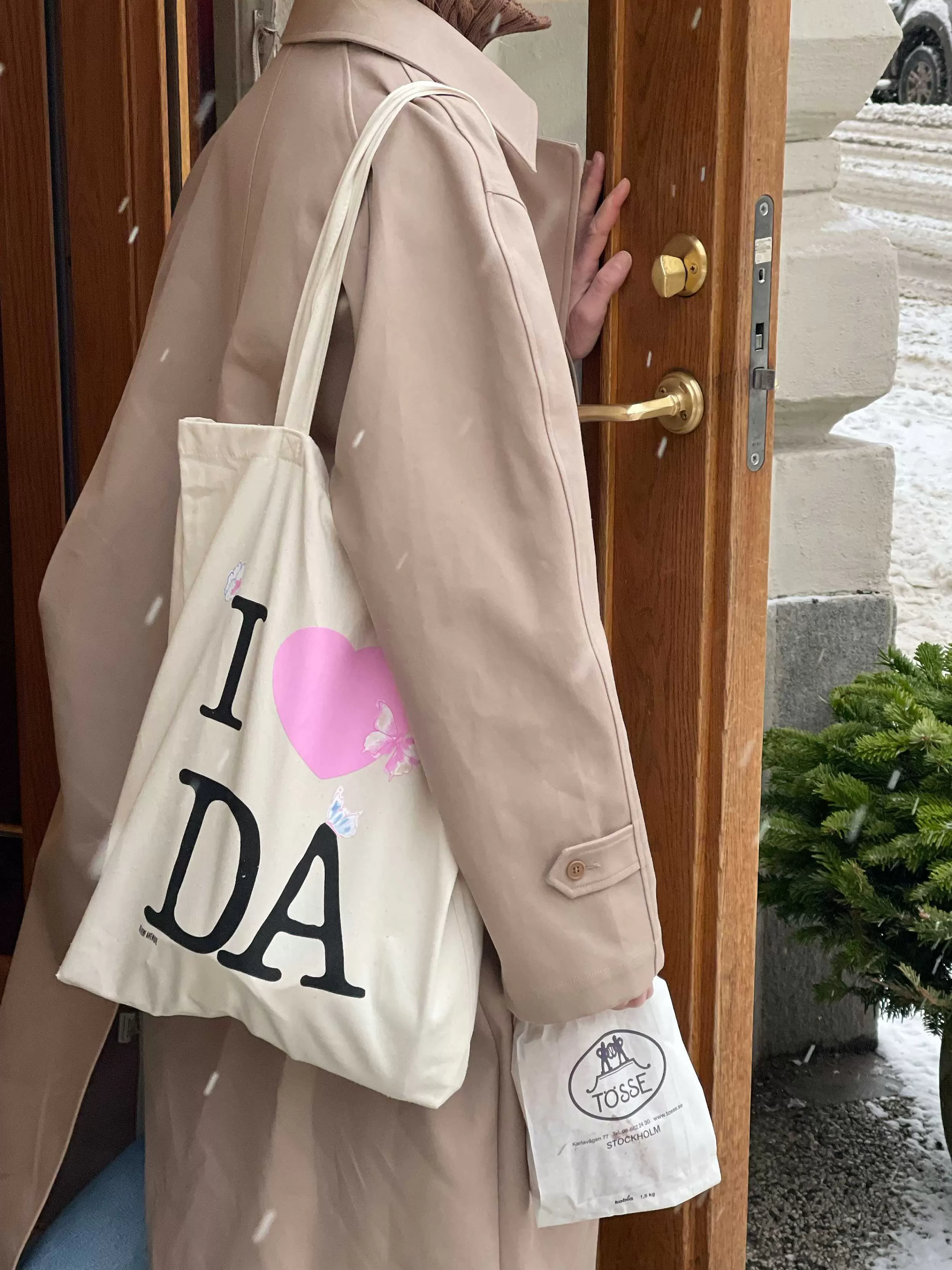 Vesker*Djerf Avenue I Love Da Tote Bag