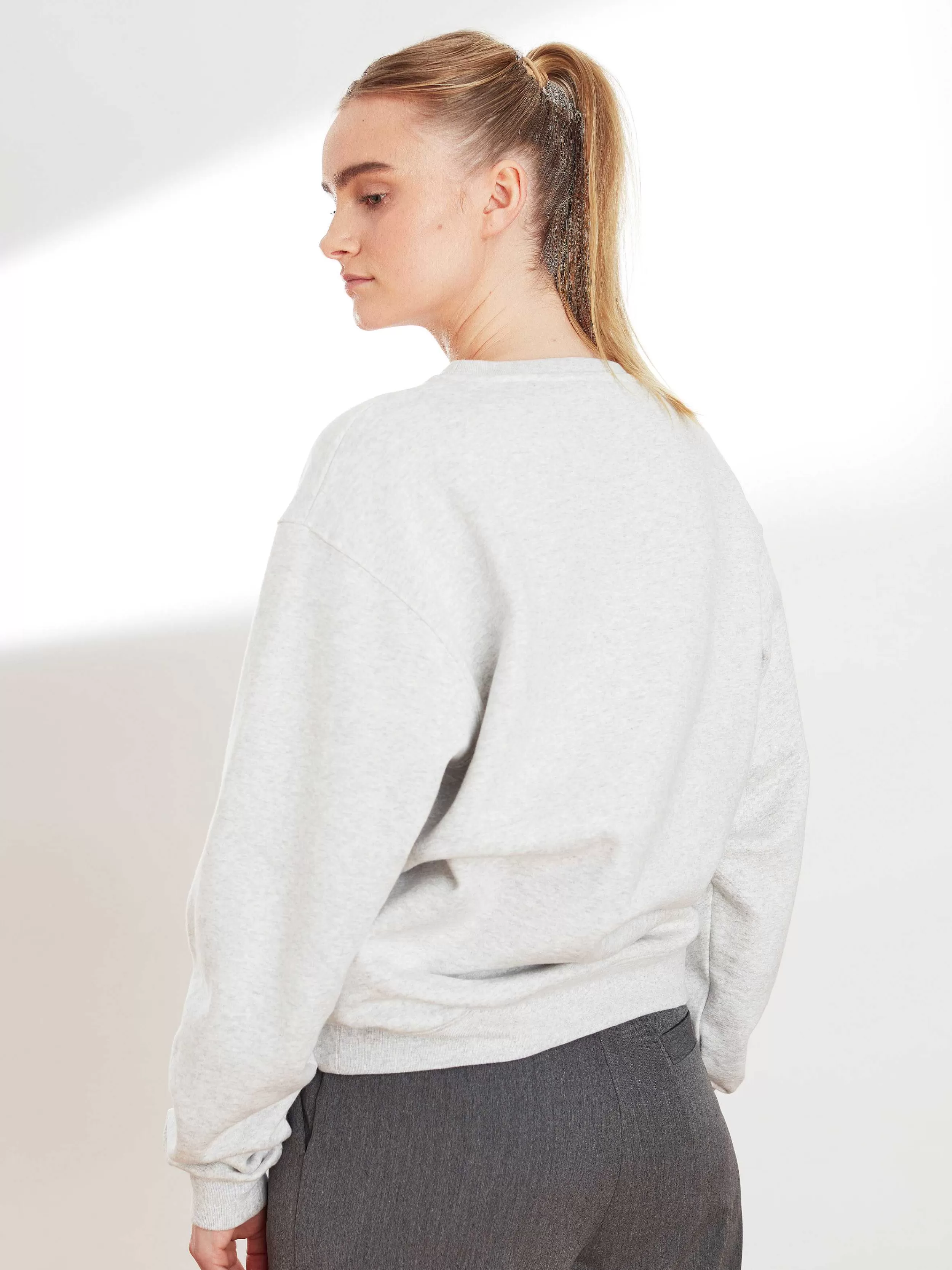 Gensere*Djerf Avenue Staple Sweatshirt Gra